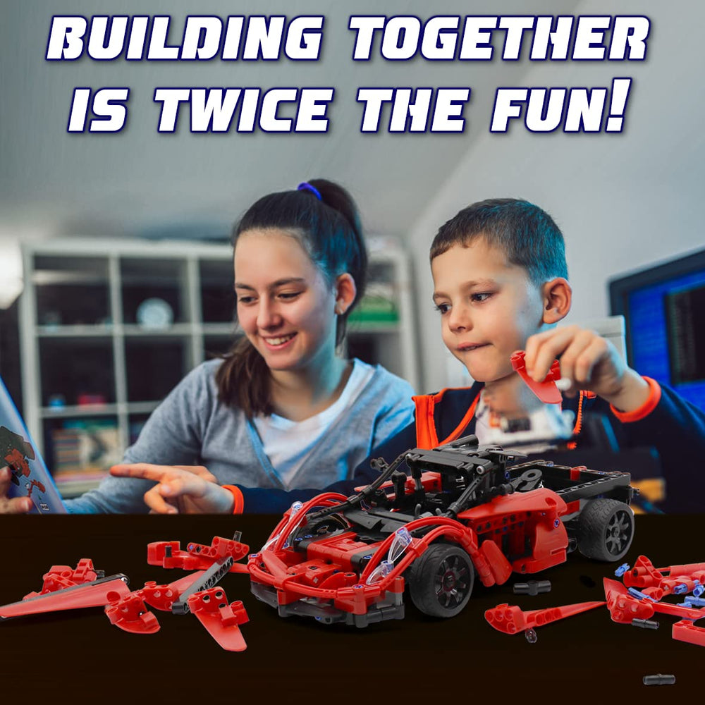 WISEPLAY kid-assembly-rc-car shot shows a curious learner enjoying STEM play.