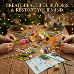 WisePlay Tulip Bloom and Leaf captures natural curves for elegant display.
