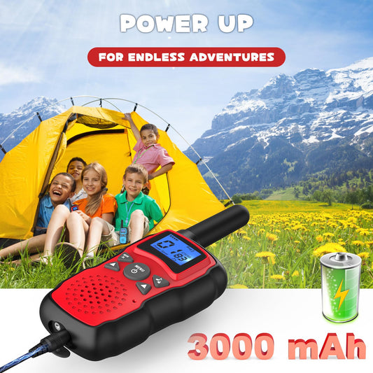 Wishouse walkie talkies charging kit enables quick recharges