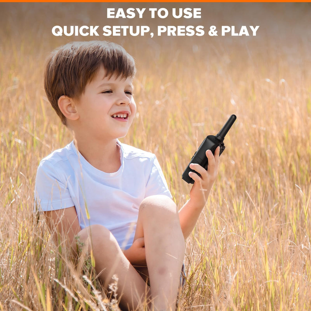 Wishouse M9 walkie talkies VOX hands-free mode for easy conversations.