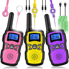 Wishouse Walkie Talkie kids rechargeable pack for easy charging during play