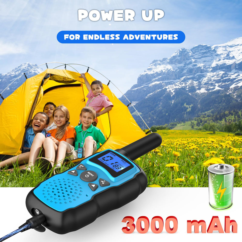 Wishouse charging kit with USB chargers ready for quick recharges during adventures