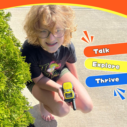 Wishouse walkie talkies kids charging kit keeps playtime going on trips