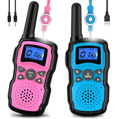 Wishouse kids walkie talkies with charging kit powering uninterrupted play