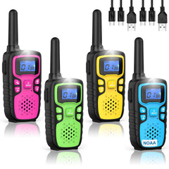 Wishouse Walkie Talkies colorful four-pack for family play and shared adventures.