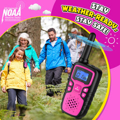 Wishouse NOAA channels showcase weather alerts for safer camping trips.