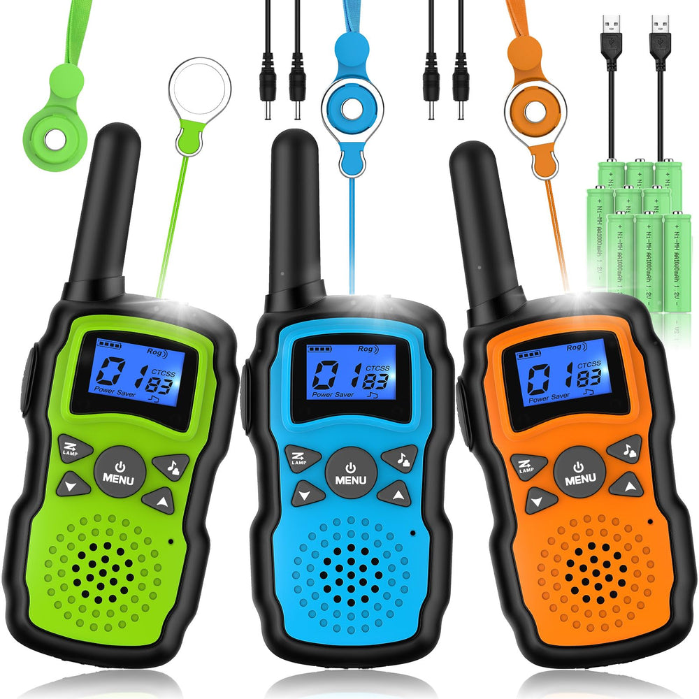 Wishouse walkie talkies rechargeable for kids with long-range reach for outdoor play