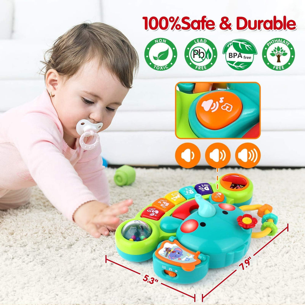 WITALENT safe ABS plastic design plus volume control for hearing safety