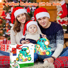 WITALENT baby-safe piano toy for 6-12 months entertaining sessions.