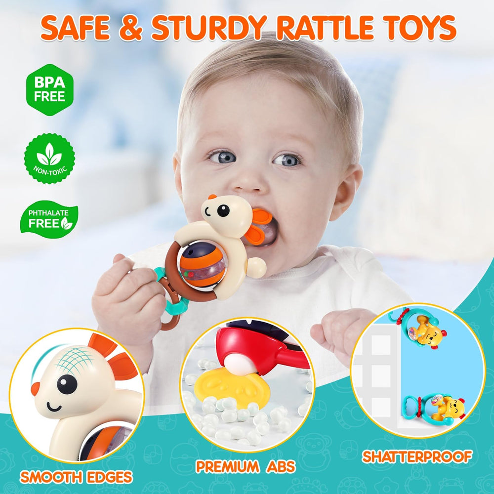WITALENT high chair suction cup toy stays in place during meals