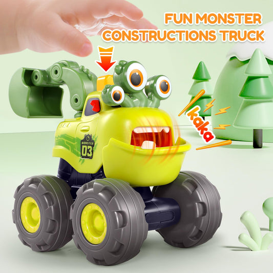 WITALENT monster truck crane image showcases bold visuals to encourage active crawling and exploration