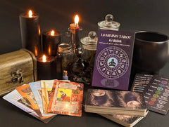 Witchy Cauldron tarot card meanings guide with keywords