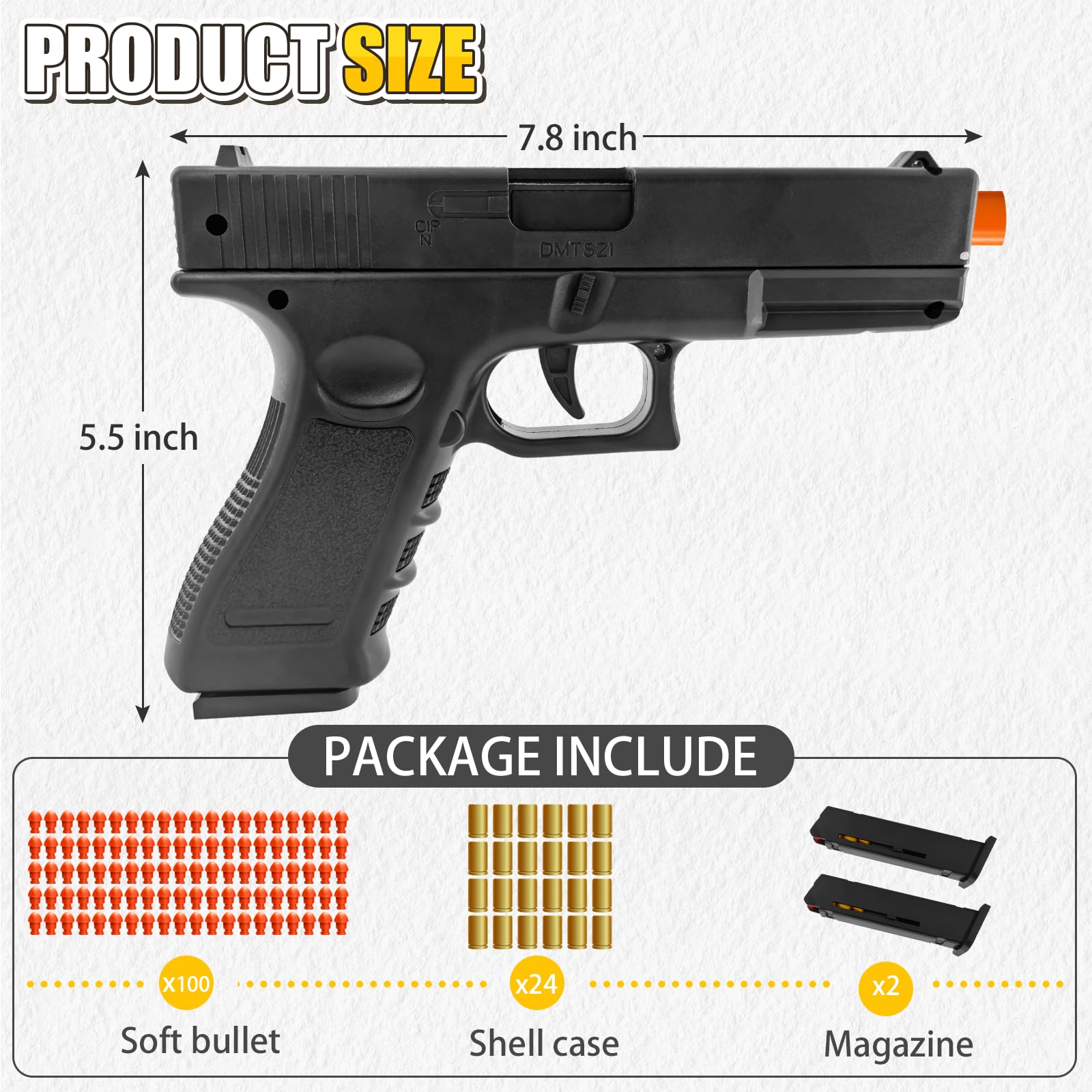 Witcrety automatic shell ejection enables smooth, quick reloads.