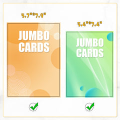WITHYU 60-xl card storage layout stores oversized cards efficiently