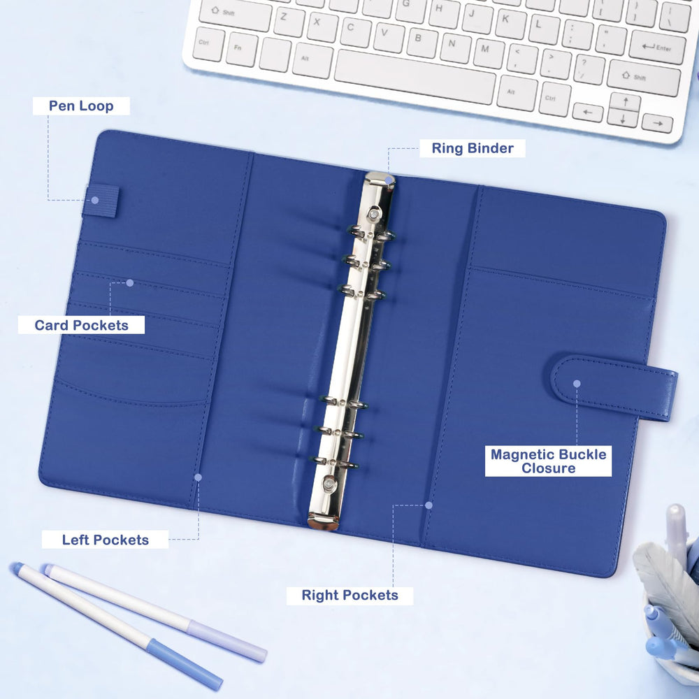 WITHYU A5 compact-size binder for portable card storage
