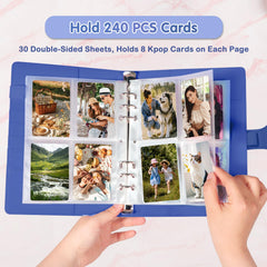 WITHYU A5 binder with stainless steel 6-ring for durable organization