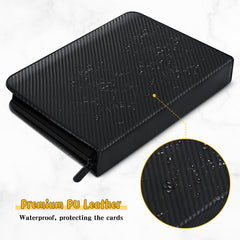 WITHYU jumbo card pockets side-loading keep cards secure and visible