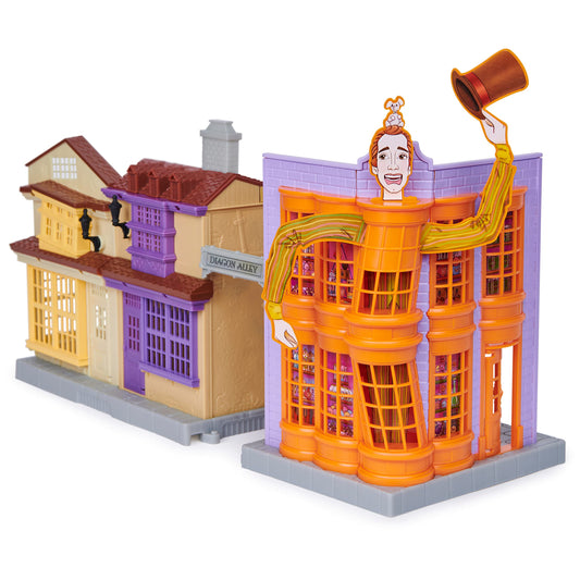 Wizarding World Diagon Alley Owl Emporium nest setup sparks storytelling adventures
