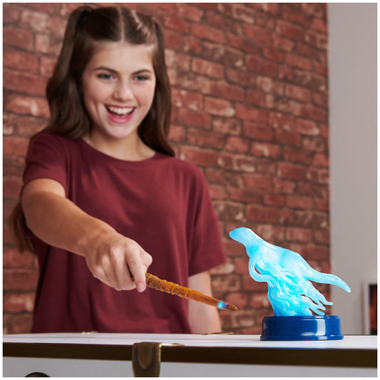 Wizarding World Patronus otter figure lights up to display your Patronus in play.