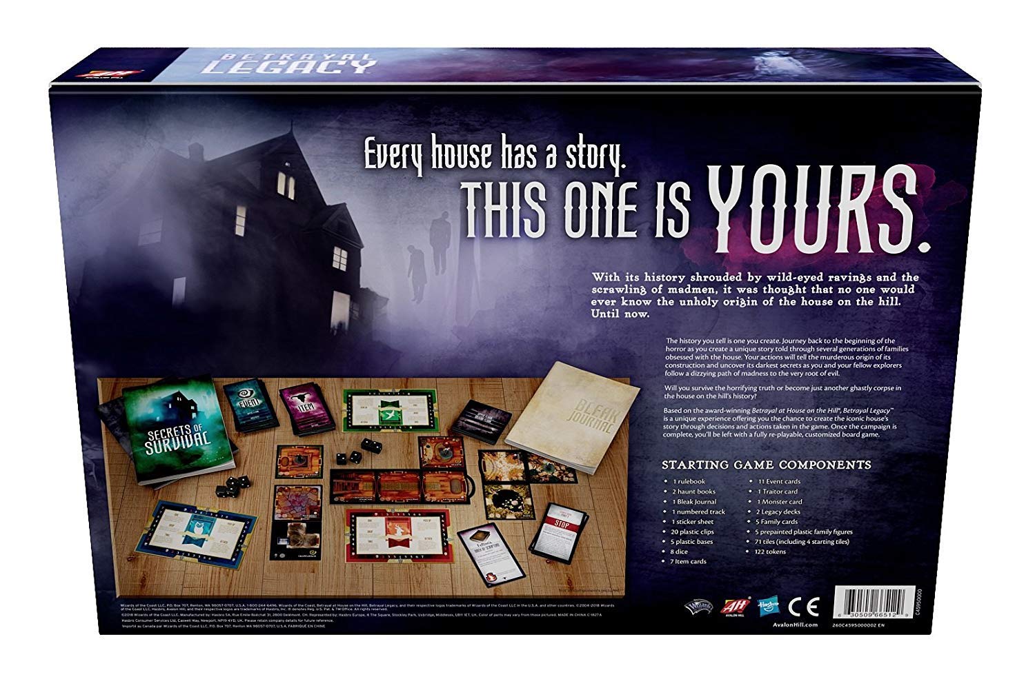 Betrayal Legacy haunt cards reveal twists that shape future play sessions