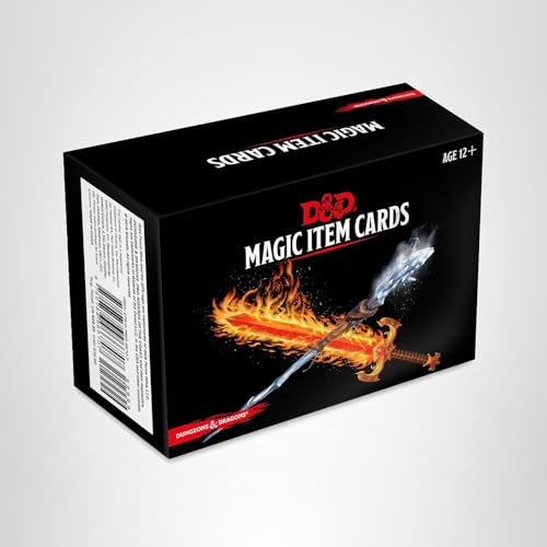Wizards of the Coast Spellbook Cards magic item cards with evocative art for enhanced encounter setup