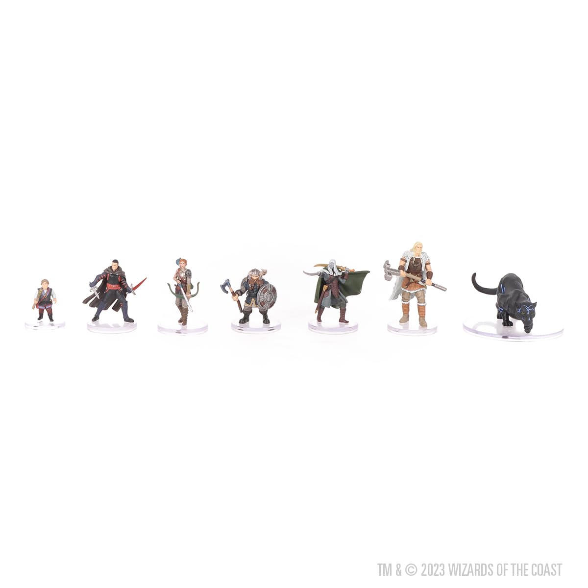 WizKids Catti-brie Battlehammer figure with skilled archery