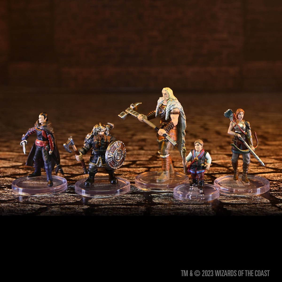 WizKids boxed set packaging highlighting included heroes