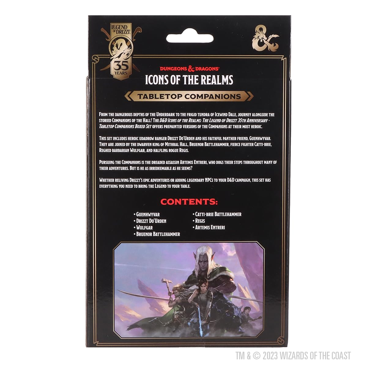 WizKids Wulfgar figure ideal for arctic and melee moments