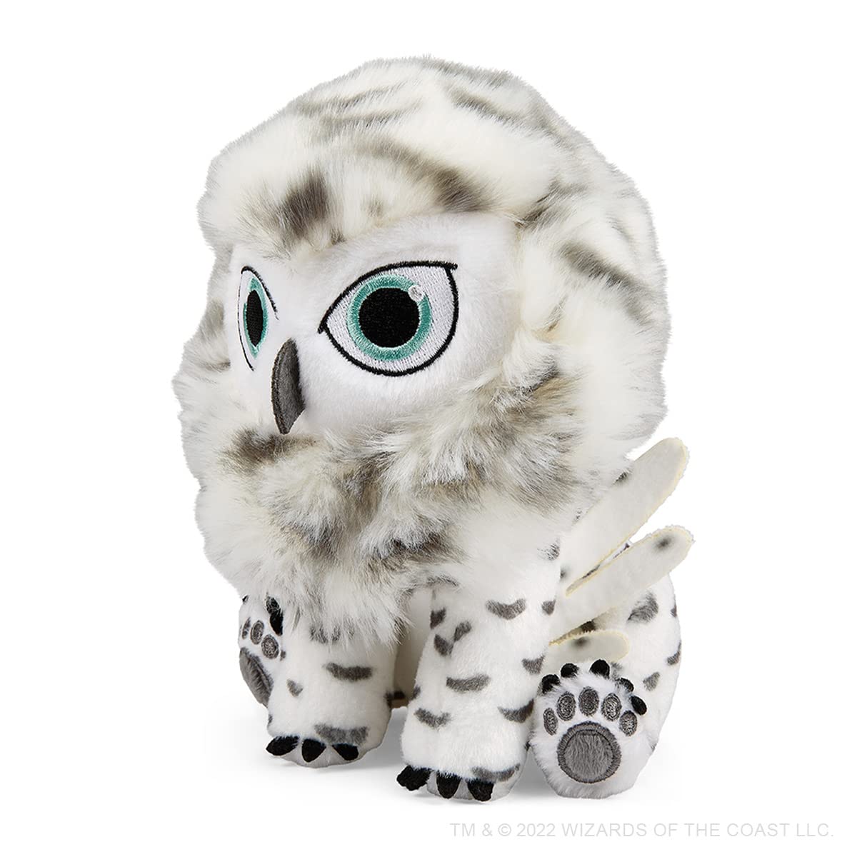 WizKids Owlbear Phunny Plush side view highlights plush texture for cozy hugs.