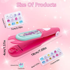 WJASI Hair Gem Stamper Kit packaging box highlights gift-ready presentation.