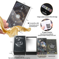 WJPC black matte card surface provides soft, durable shuffling.