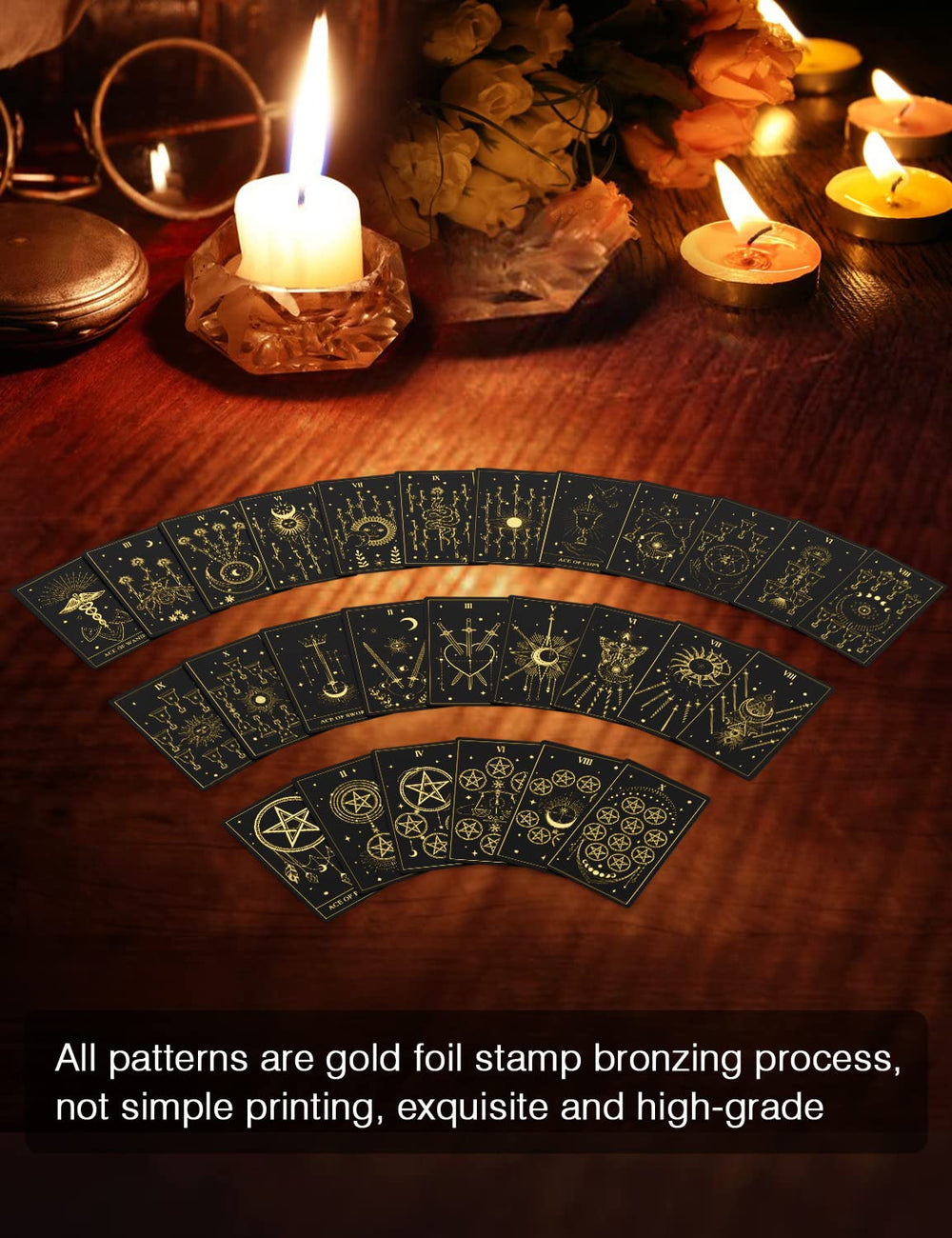 WJPC Gift box for the Gold Foil Tarot set