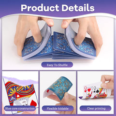 Wkchxd blue-core cardstock ensures durability and long use