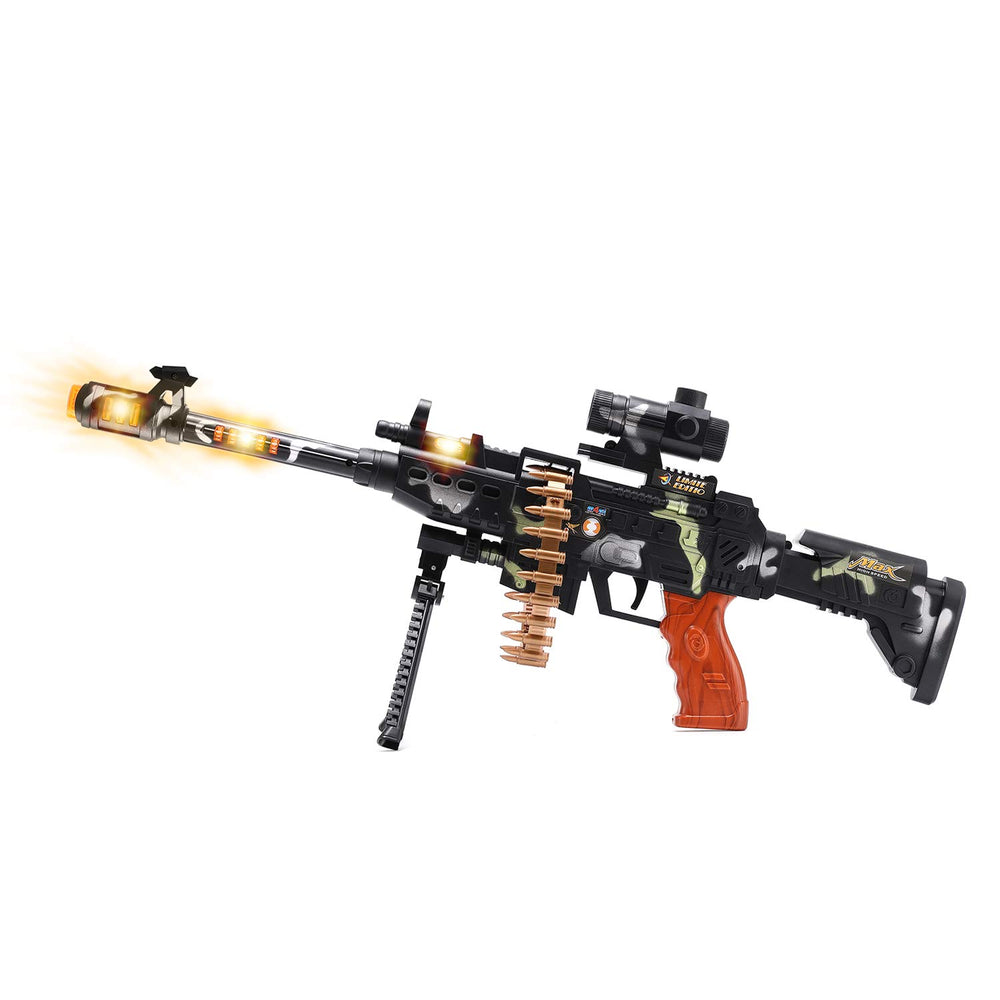 WMAYGL bullet rotate feature toy gun used in dynamic play