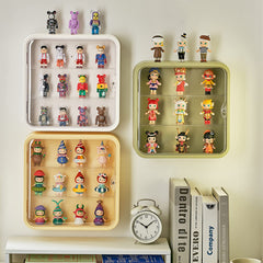 WMM Easy-clean display case with a durable, clear surface for daily use
