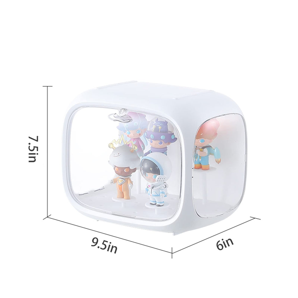 WMM translucent smooth material display case offers easy cleaning and visibility