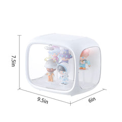 WMM translucent smooth material display case offers easy cleaning and visibility