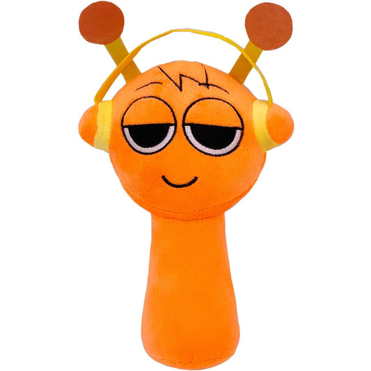 WMP Sprun game plush 9-inch orange front view, a compact cuddly collectible.