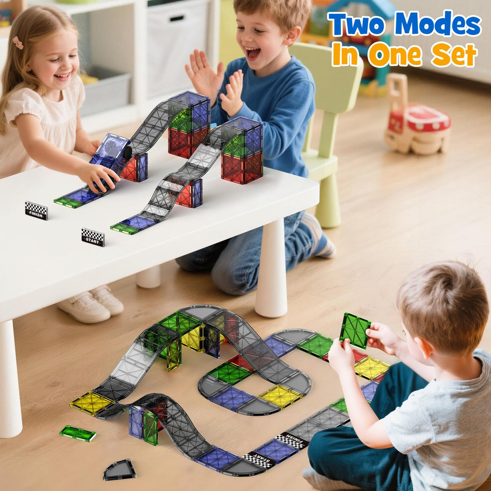 WMXDU curved-road tiles for flexible downhill track play.