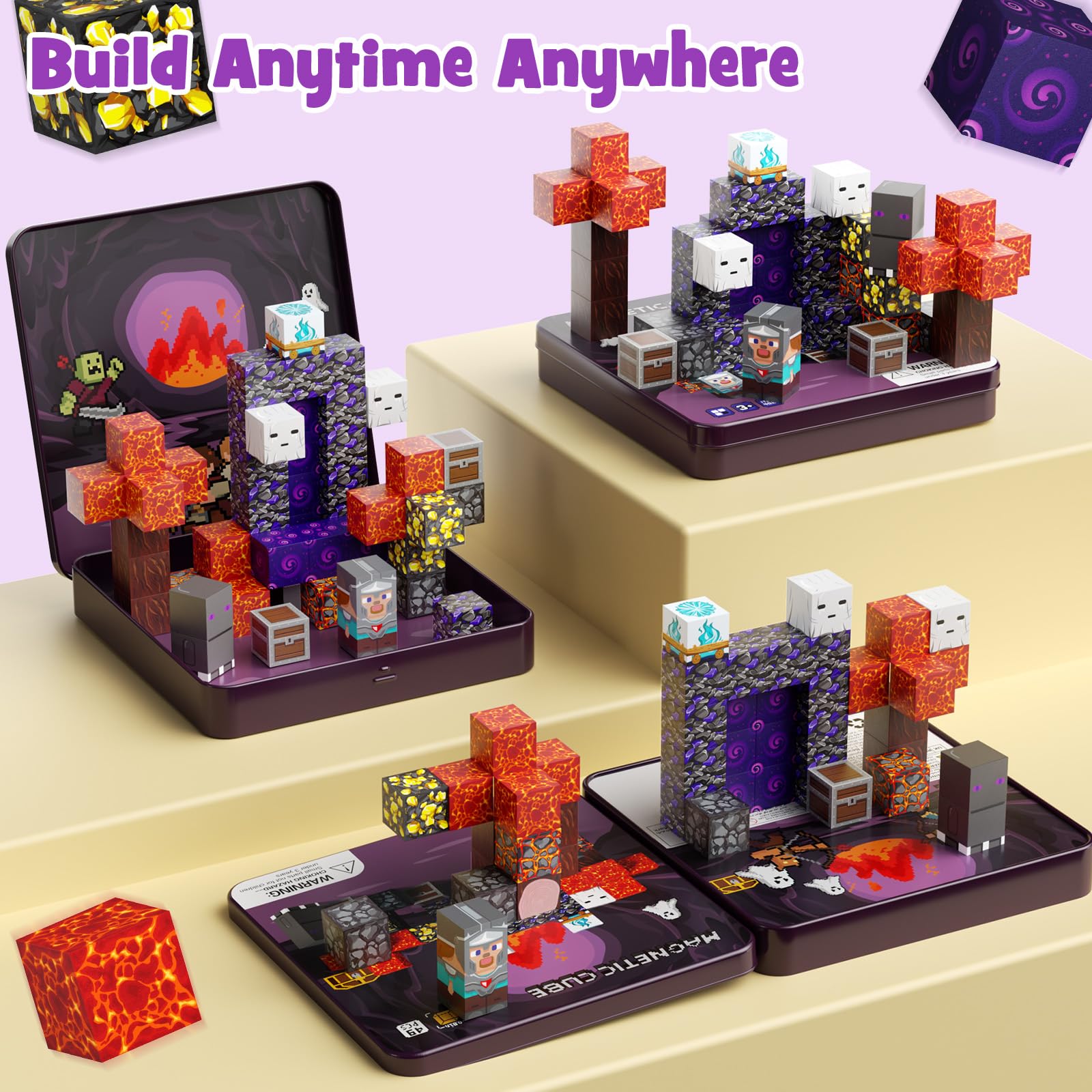WMXDU magnetic blocks support STEM play and spatial thinking through colorful patterns.