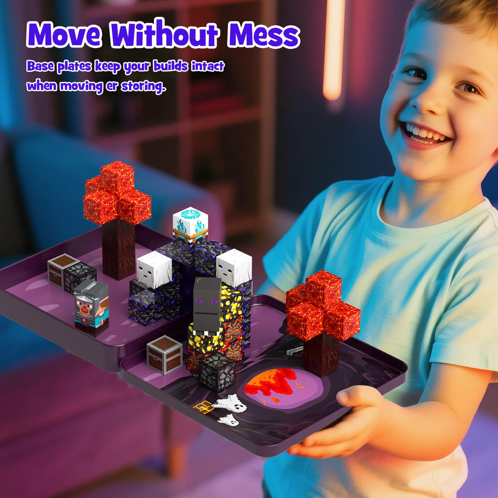 WMXDU blocks encourage toddler outdoor play and teamwork through building.