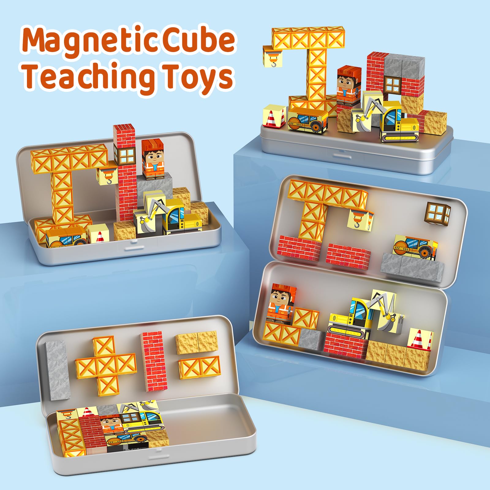 WMXDU travel-friendly build set for car rides and flights.