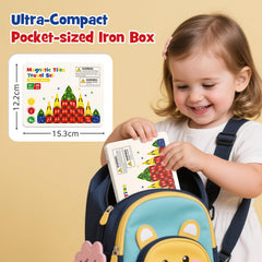 WMXDU magnetic tiles fostering collaboration during family travel