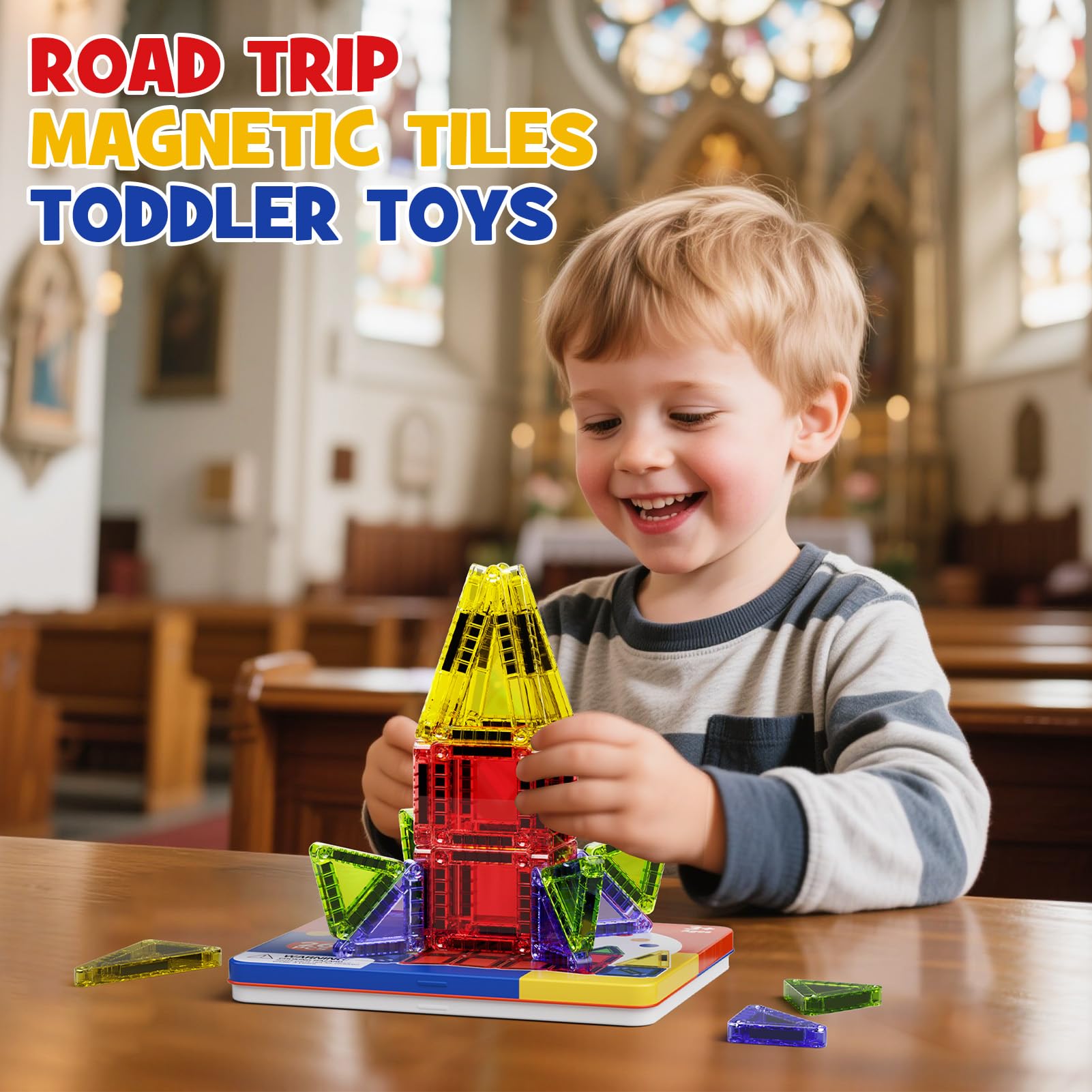 Montessori-inspired WMXDU tiles support sensory exploration and fine motor skills.