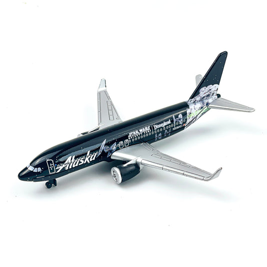 WngAur Alaska airplane model with die-cast fuselage for durable desk display