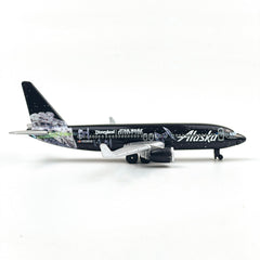 WngAur Alaska airplane model features sliding wheels for take-off simulations