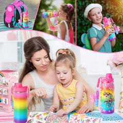 Wninbu unicorn bottle gift-ready for kids on birthdays or holidays