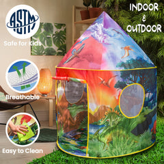 Ages 3-5 suitability of the W&O Dinosaur Discovery Tent for early play