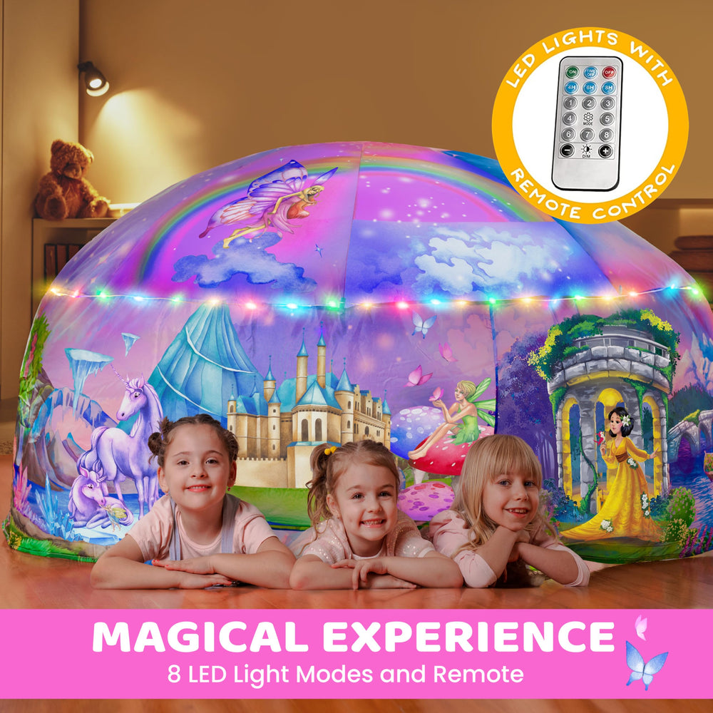 W&O Enchanted Aerodome bottom weights keep the castle grounded