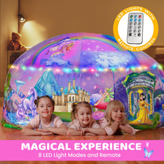 W&O Enchanted Aerodome bottom weights keep the castle grounded
